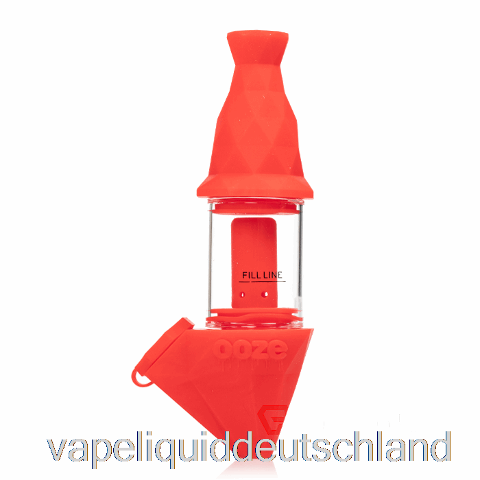 Ooze Bectar Silikon-Bubbler Scarlet (rot) Vape-Flüssigkeit
